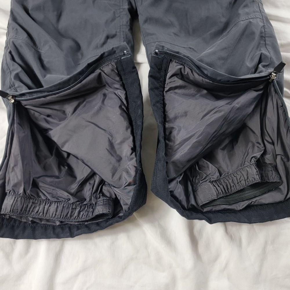 LL Bean Kids 6X-7 Black Snow Pants Winter Ski Snowboard Outdoors Casual - Picture 7 of 8